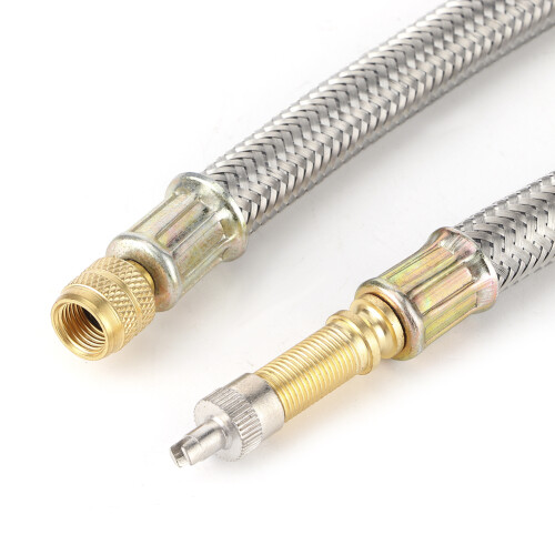 Universal 250mm Edelstahl-Luftventilverlängerung Adapter 2er Pack 2