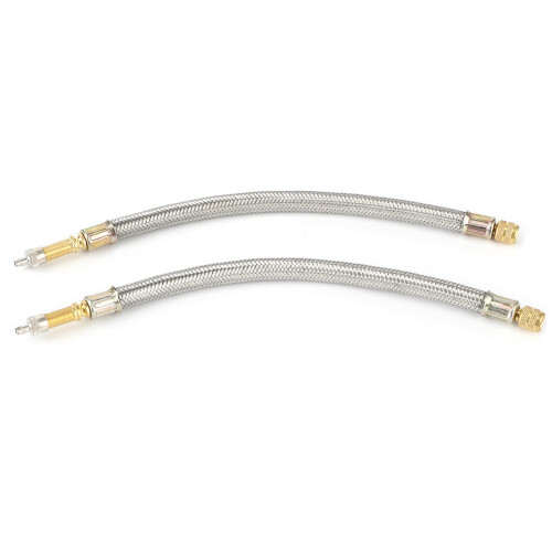 Universal 250mm Edelstahl-Luftventilverlängerung Adapter 2er Pack 1