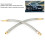 Universal 250mm Edelstahl-Luftventilverlängerung Adapter 2er Pack 7