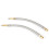 Universal 250mm Edelstahl-Luftventilverlängerung Adapter 2er Pack 14