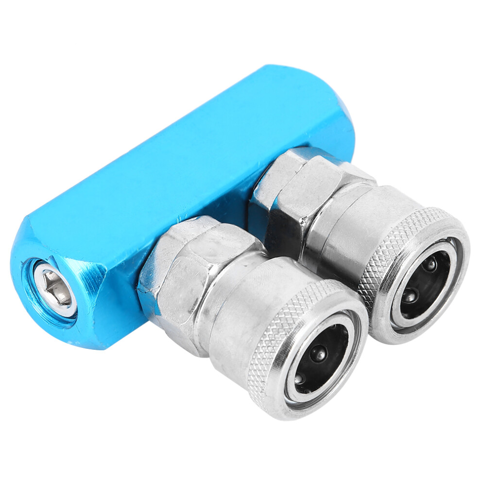 Air Compressor Aluminum Alloy Quick Connector Coupler Pneumatic Fittings 1/4 In 4021361796377