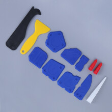 12-teiliges Kunststoff-Dichtungswerkzeug-Set, Dichtstoffverteiler, Glasleim-Finish-Kit