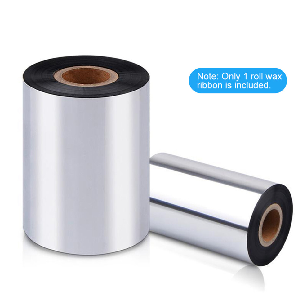 Thermal Transfer Wax Ribbon 40-110Mm X 300M For Barcode Printing 6931361798470
