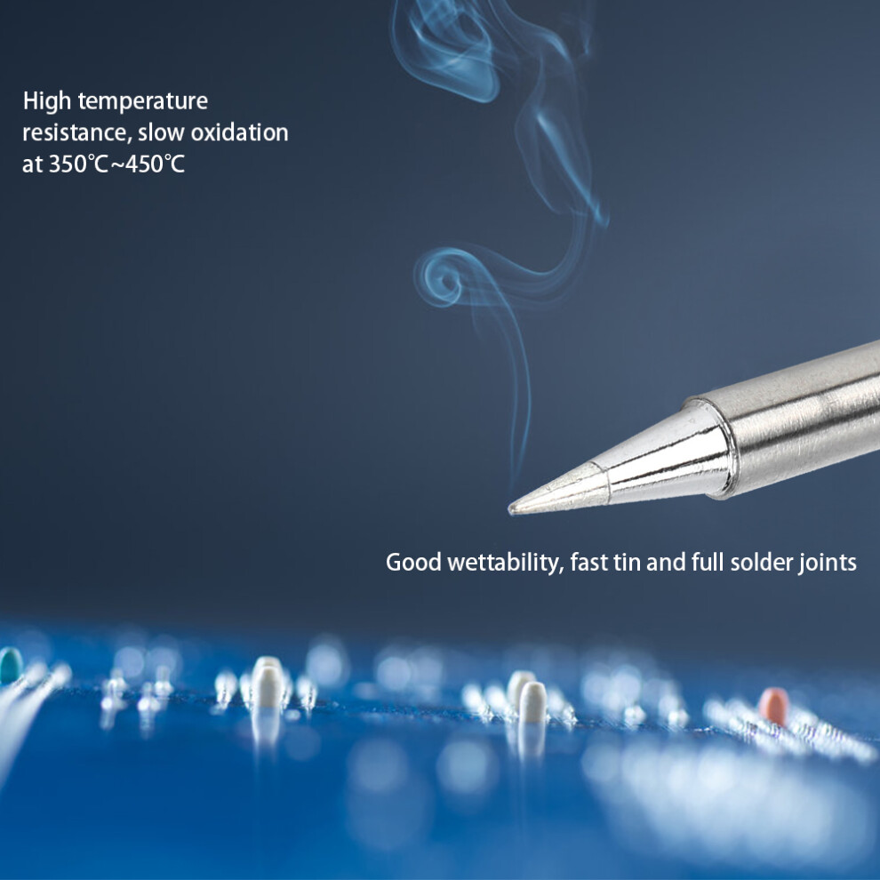 T12-Bl Soldering Tip High Temp Resistance Electronic Soldering Iron Accessory 9421361798978