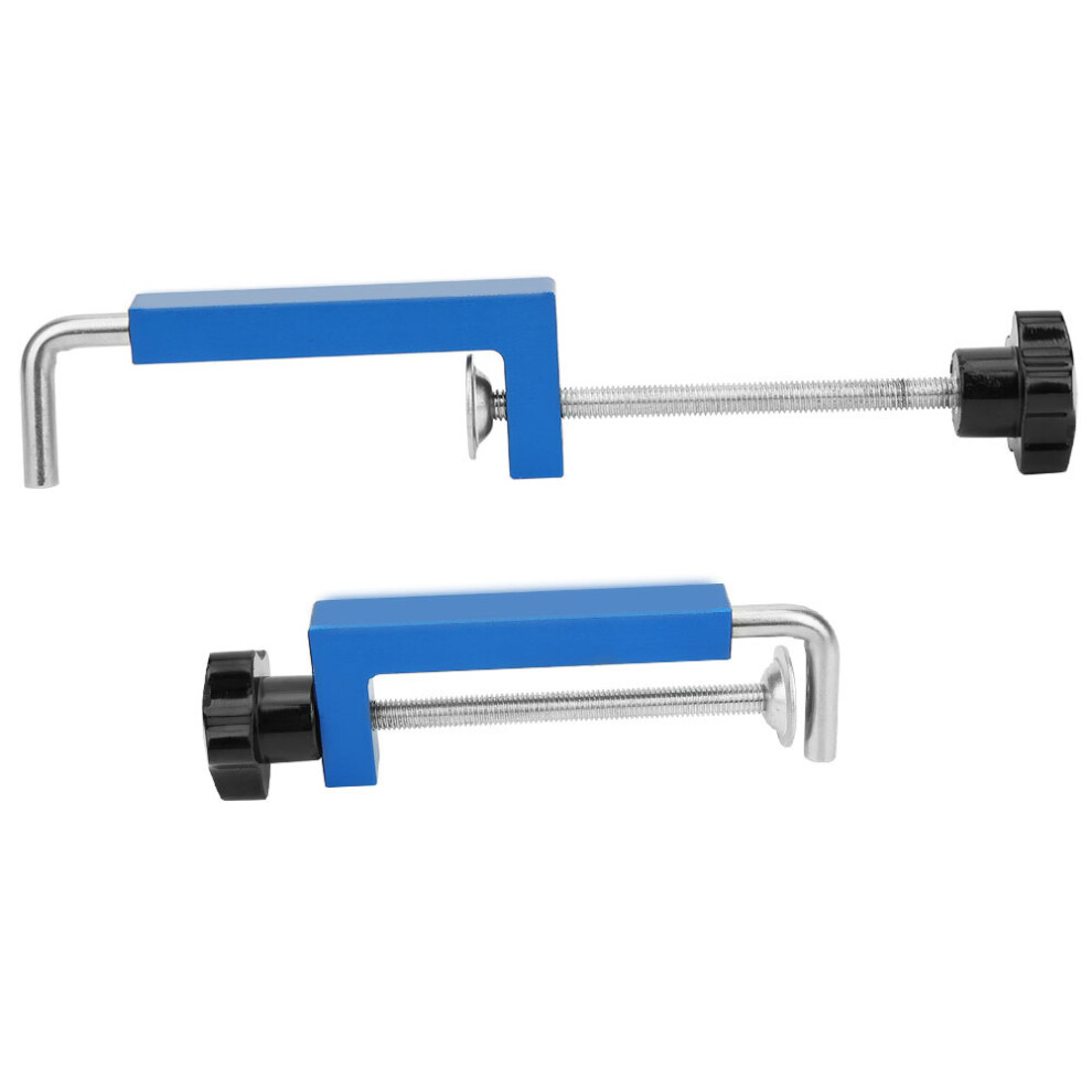 2Pcs 120Mm Aluminum Alloy Flexible Fence Clamp For Woodworking Diy Craft 5081361799487
