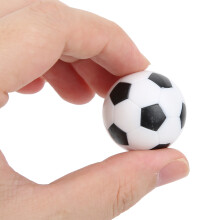 Durable 8Pcs 32mm Resin Football Balls for Table Soccer Ideal for Kids