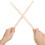 2 Pairs Maple 5A/5B Jazz Drumsticks for Beginners, 40.7cm, Burlywood 16
