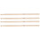 2 Pairs Maple 5A/5B Jazz Drumsticks for Beginners, 40.7cm, Burlywood 2