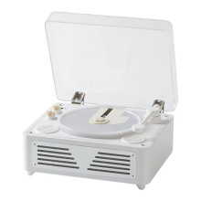 CD Player Retro Bluetooth 5.0 Stereo HIFI Audio Speaker Portable Desktop CD Player for Home B