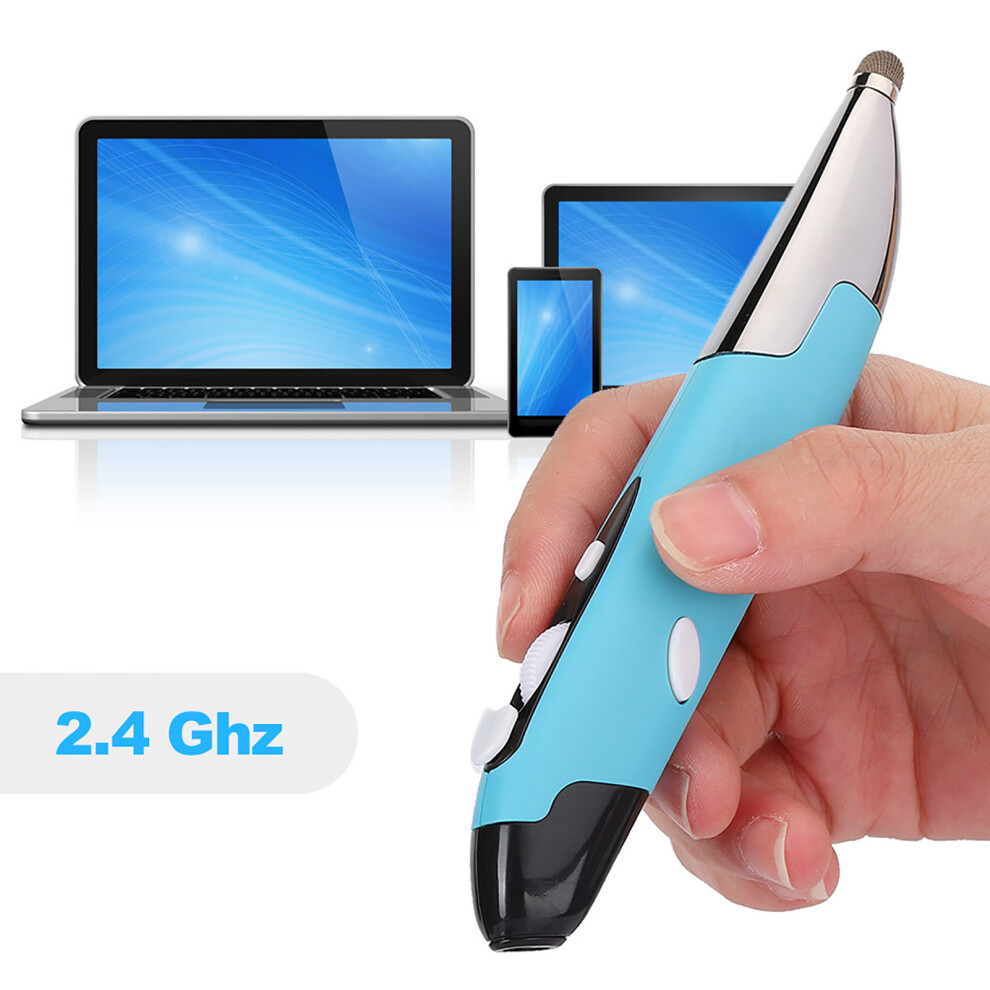 Wireless Pen Mouse Pr-06, 2.4G, 10M, Dpi 800/1200/1600, Blue 8291361803689