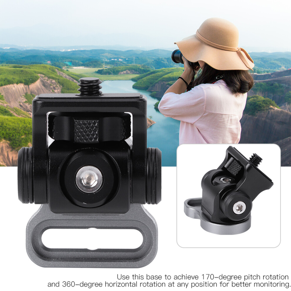 360 Rotating Aluminum Cage Monitor Bracket For Video Cameras, 170 Pitch 7671361806711