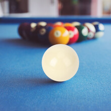 Professional 5.72cm Pool Balls 2pcs - Ideal for Training & Game Rooms