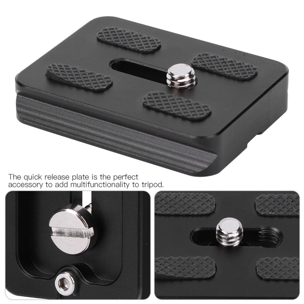 Aluminum Alloy Quick Release Plate Adapter For Universal Cameras, 38X50mm 8271361806866