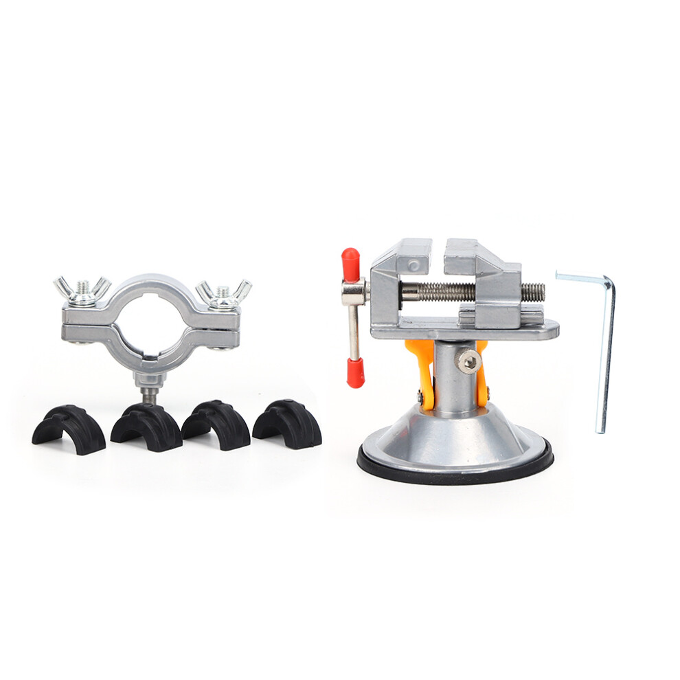 Workbench Table Vice With Electric Grinder Stent Self-Priming Manual Clamp 6941361809328
