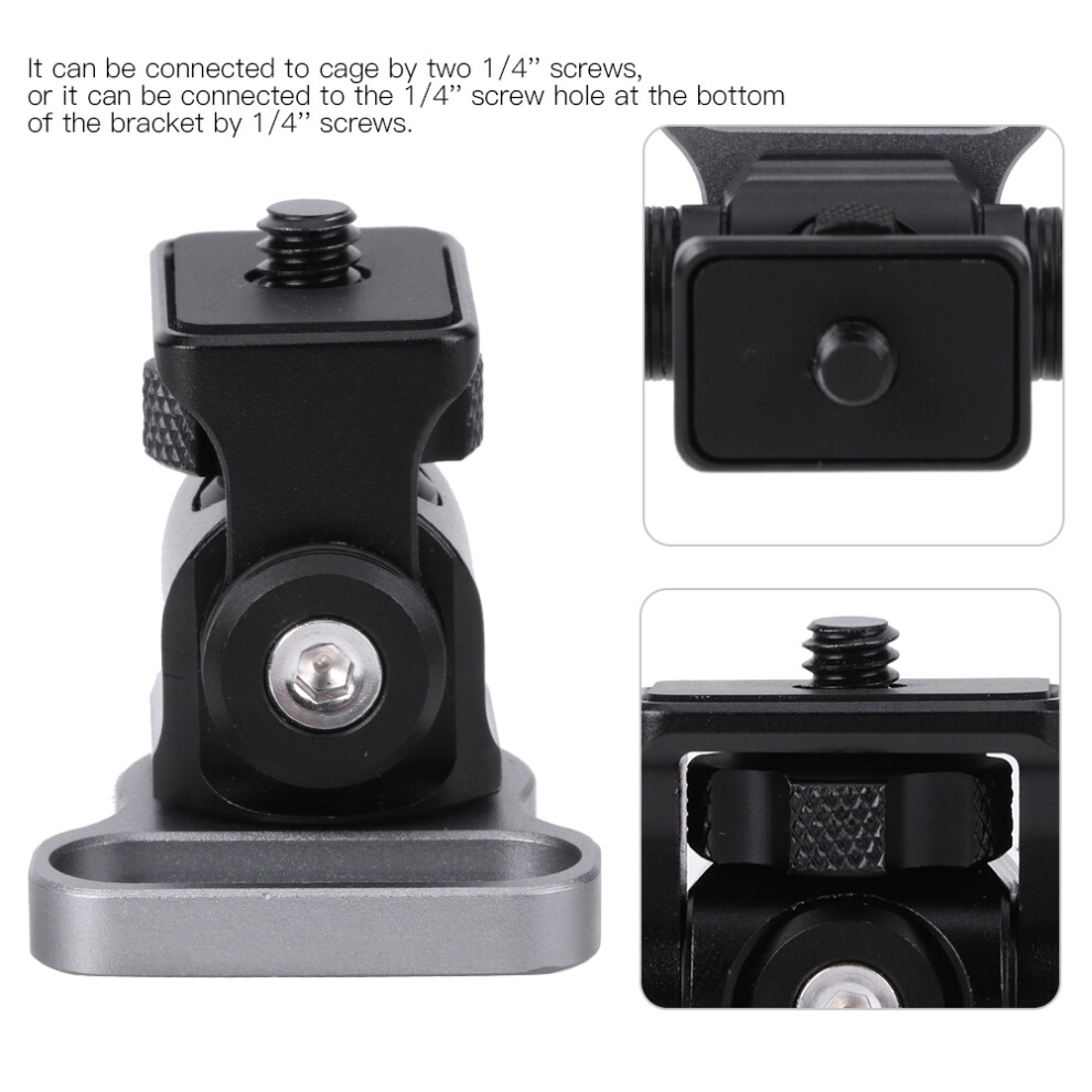 360 Rotatable Aluminum Cage Monitor Bracket For Video Cameras 8711361809035