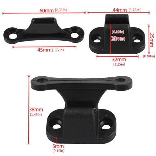 Trailer Door Hold Open Retainers Stop Buckles For Secure 2