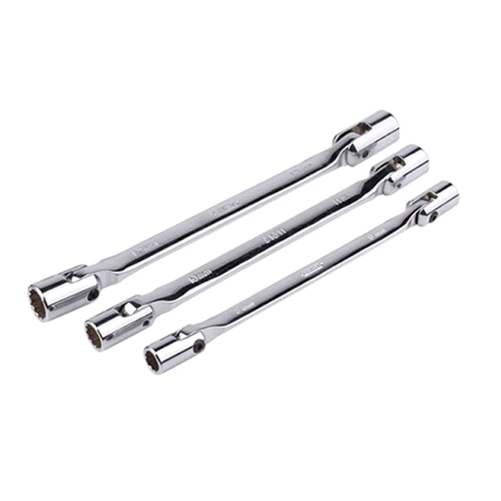 3X Double-Ended 12 Point Swivel Head Flexible Socket Wrench 7754000149933