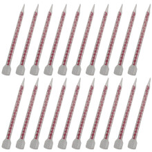 20Pcs Static Mixing Nozzle Mixed Tube Epoxy Resin Adhesive Mixer