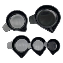 5Pieces Plastic Weighing Bowls For Accurate Measurement Of