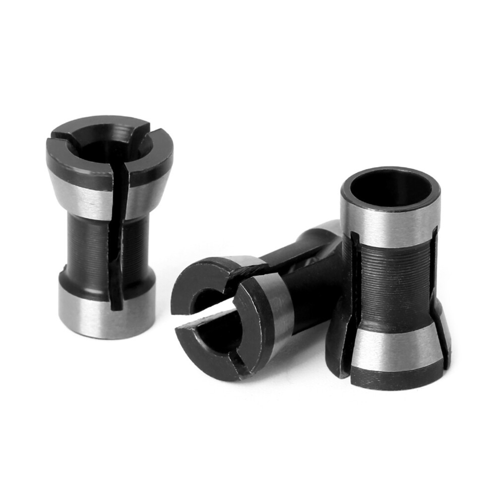 3Pcs Engraving Trimming Routers Collets Conversion Sleeves For 7754000155187
