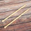 2 Stück Holzstricknadeln 35cm 12mm Große Spitze DIY Schal Pullover 4