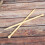 2 Stück Holzstricknadeln 35cm 12mm Große Spitze DIY Schal Pullover 6