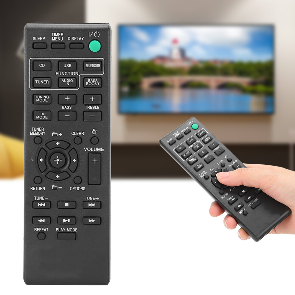 Wearresistant Smart Tv Remote Replacement Rm-Amu171 10M Range Black 8431361809919