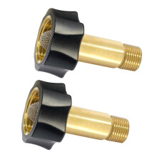 2Pcs Brass Pressure Washer Replacement Adapter Set Pressure