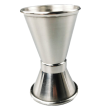 Mixology Innovation, Dosador Duplo para Coquetéis, Aço Inoxidável para Maior Durabilidade, Design Compacto, Escala Interna Transparente para
