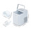 Living And Home Ice Maker Machine with Ice Scoop & Basket 6