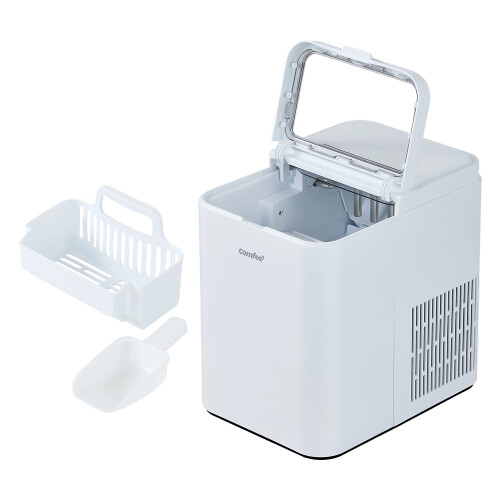 Living And Home Ice Maker Machine with Ice Scoop & Basket 1