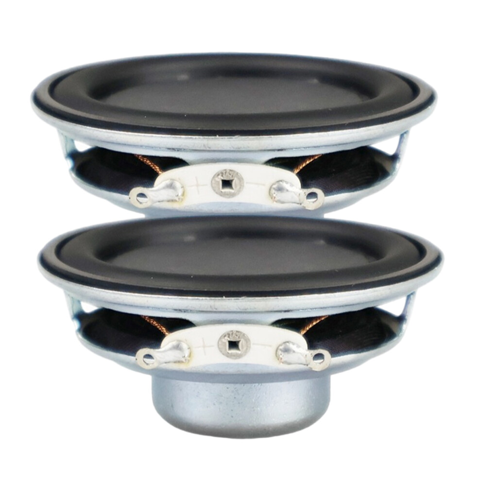 2Pcs 5W 4Ohm Speakers 52Mm Round Shape Loudspeaker Subwoofer 7732000138263