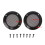 2pcs 2" Speaker Grill Mesh Decorative Circle Woofer Guard-Black 3