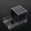 Contemporary Acrylic CDs Rack, Clear Storage Solution for 12 6