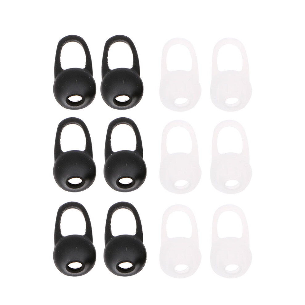 S/For M/L Silicone In-Ear Earbuds Eartips Headphone Tip- White 7732000138720