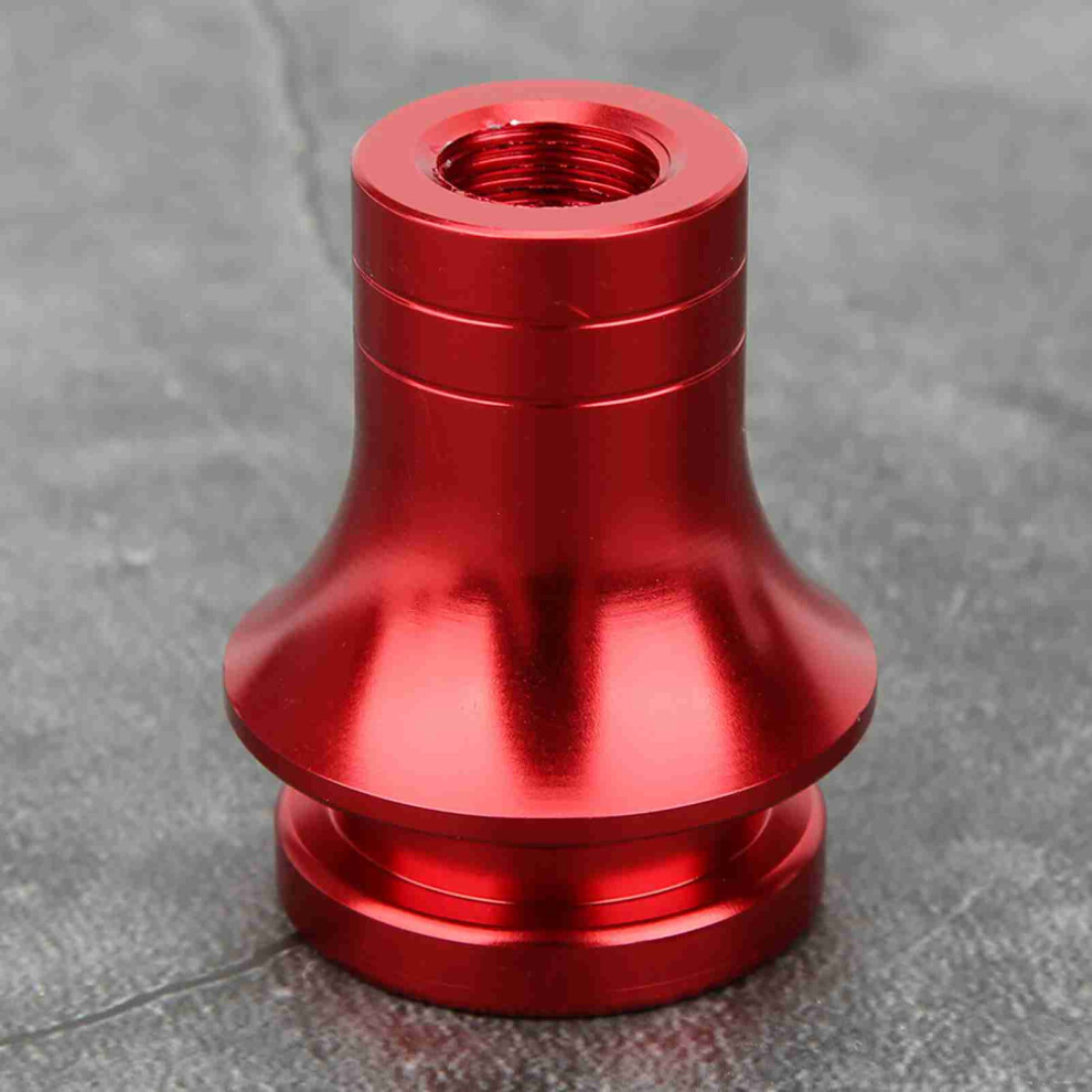 Car Gear Shift Knob Boot Retainer Nut Adapter M12 X 1.25 Aluminum Red 4651361812106