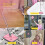 Swan Swan x Lynsey Turbo Spin Mop - Pink/Grey 4