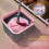 Swan Swan x Lynsey Turbo Spin Mop - Pink/Grey 6