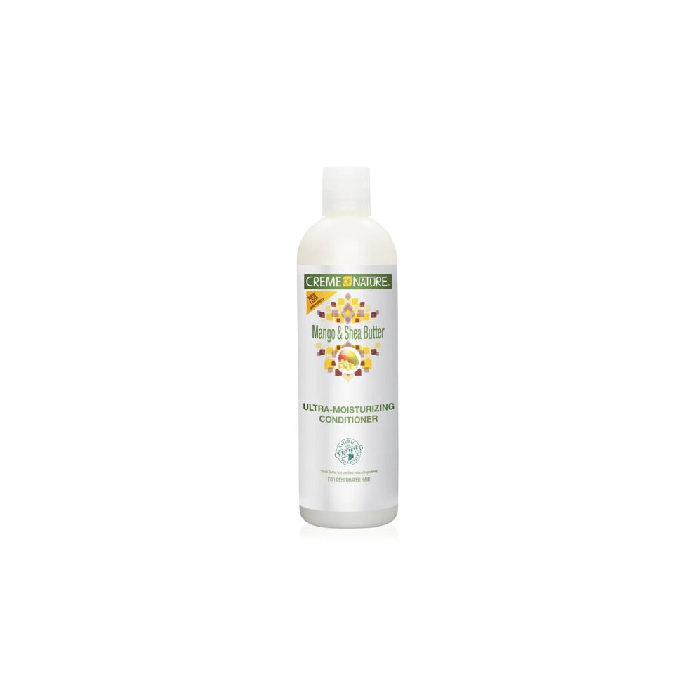 Creme Of Nature Mango & Shea Butter Ultra Moisturizing Conditioner, 12 Ounce