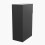 Living And Home Black Bedside Table with a Drawer 5