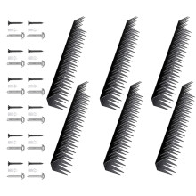 6Pieces Security Wall Spikes Antibird Spikes For Deterring