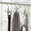 Durable 360 Degree Rotating Closet Rod Hook 360 Degree Rotating 7