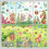 9 Sheets Spring Flowers Butterfly Gnomes Glass Sticker for 6