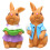 Friendly Carveds Easters Rabbit Figurine Sculpture for Holiday 1