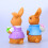 Friendly Carveds Easters Rabbit Figurine Sculpture for Holiday 5