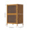 Living And Home 2-Tier Versatile Bamboo Storage Cabinet 6