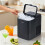 Living And Home Ice Maker Machine with Ice Scoop & Basket 1