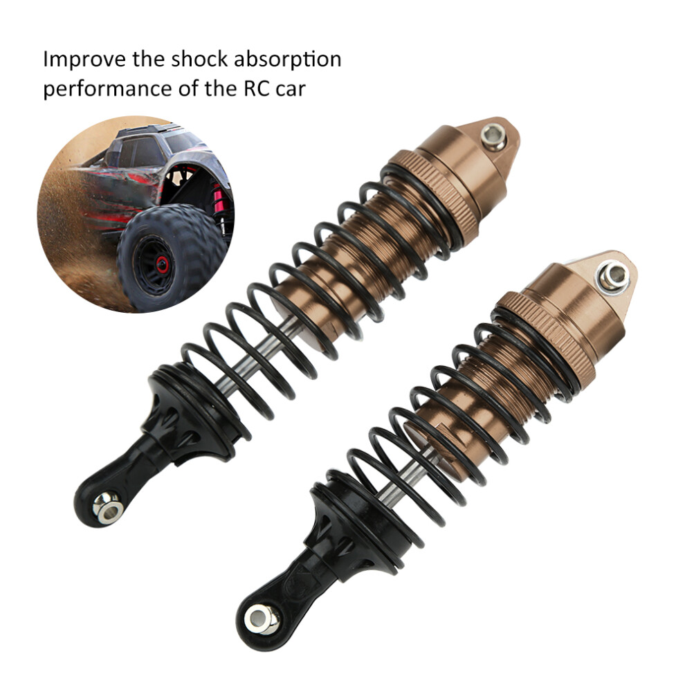 4Pcs Aluminum Alloy Rc Car Shock Absorbers For 1/10 Traxxas Slash 8291361814234