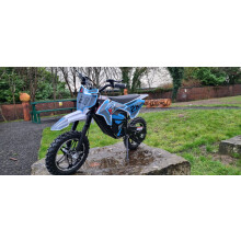 36V X Beast Electric Kids Mini Dirt Bike 800W BLUE