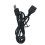 Outdoor Backpack External USB Charging Interface Adapter-Black 7
